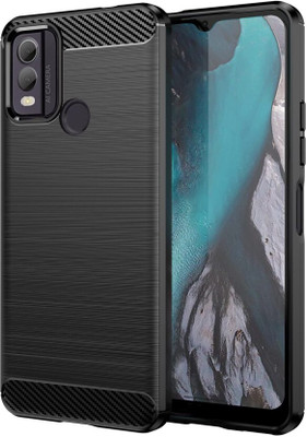 SRT Back Cover for Nokia C22(Black, Pack of: 1)