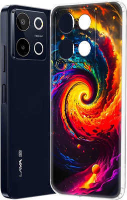Flipkart SmartBuy Back Cover for Lava Blaze 3 5G(Multicolor, Silicon, Pack of: 1)
