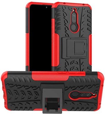 SmartLike Bumper Case for Xiaomi Redmi 8A Dual(Red, Rugged Armor, Pack of: 1)