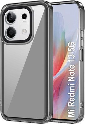 GLOBAL NOMAD Back Cover for Mi Redmi Note 13 5G(Black, Grip Case, Pack of: 1)