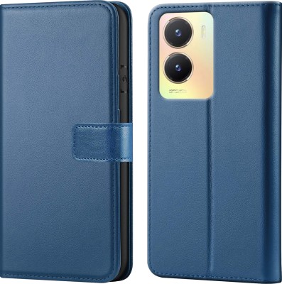 Forego Back Cover for Vivo T2X 5G(Blue, Cases with Holder, Pack of: 1)