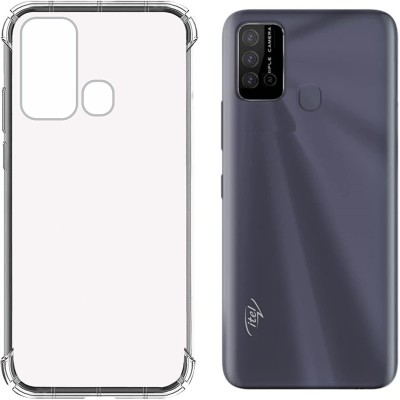 COVERNEW Back Cover for Itel P651L / Vision-2S(Transparent, Shock Proof, Pack of: 1)