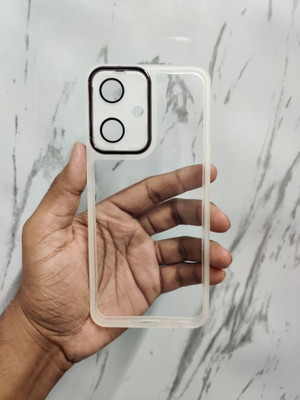 Kovado Back Cover for Oppo A79 (Soft Camera Protection Case Color Translucent )(Transparent, Dual Protection, Silicon)