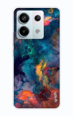 QRIOH Back Cover for Redmi Note 13 Pro 5G(Multicolor, Grip Case, Silicon, Pack of: 1)