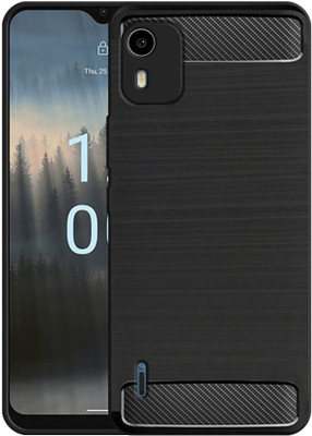 SRT Back Cover for Nokia C12 Pro(Black, Pack of: 1)