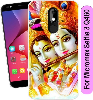 Goldista Back Cover for Micromax Selfie 3 Q460(Multicolor, Flexible, Silicon, Pack of: 1)