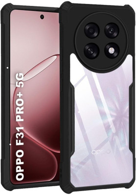 sadgatih Back Cover for OPPO F31 Pro Plus 5G(Black, Dual Protection, Pack of: 1)