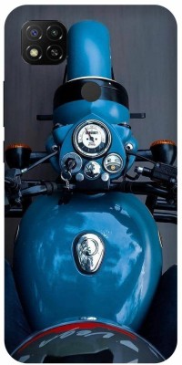 play fast Back Cover for POCO C31, MZB0A0MIN ROYAL, ENFIELD, BULLET, CLASSIC, BIKE, LOVER, RACER(Blue, Hard Case, Pack of: 1)