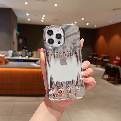 Us Lite Back Cover for iPhone 16 Pro(Silver, 3D Case)