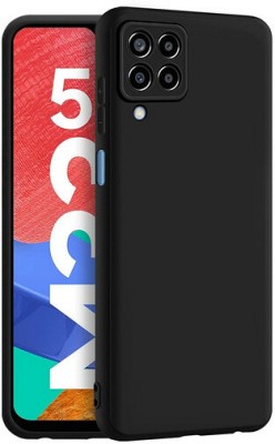 AKSP Back Cover for Samsung Galaxy M33 5G Plain Black(Black, Grip Case, Pack of: 1)