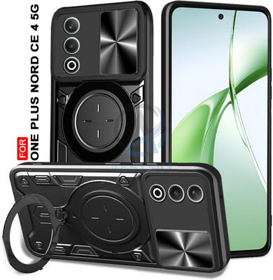 AESTMO Back Cover for OnePlus Nord CE 4 5G(Black, Magnetic Case, Pack of: 1)