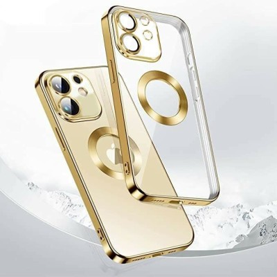INNOPACE Back Cover for CD Case Gold Back Cover for iPhone 12 Pro(Gold, Pack of: 1)