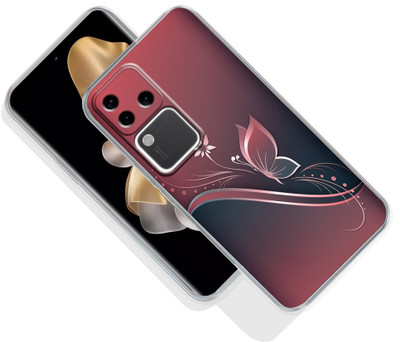 Mitvaa Back Cover for Vivo V30 Pro 5G(Multicolor, Dual Protection, Silicon, Pack of: 1)