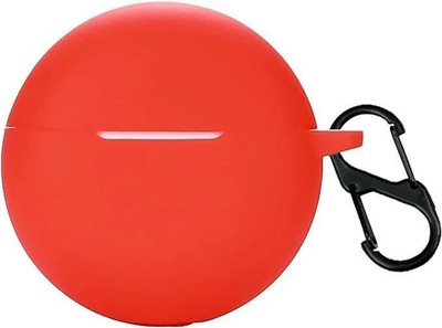 SUNGROW Back Cover for Silicone Case Cover with Oppoo Enco 2/Enco Air 2i Buds -Red(Red, Shock Proof, Silicon, Pack of: 1)