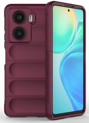 OneLike Bumper Case for vivo IQOO Z7 5G(Maroon, Shock Proof, Silicon, Pack of: 1)