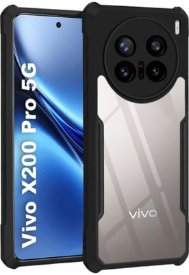 SRT Back Cover for Vivo X200 Pro 5G(Transparent, Pack of: 1)