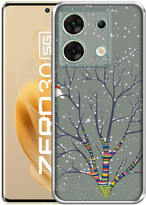 Casotec Back Cover for Infinix Zero 30 5G(Multicolor, Silicon, Pack of: 1)