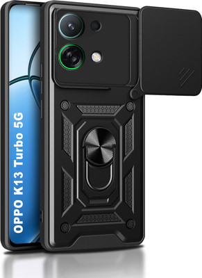 Flipkart SmartBuy Back Cover for OPPO K13 TURBO PRO 5G(Black, Rugged Armor, Pack of: 1)
