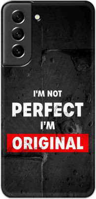 NDCOM Back Cover for Samsung Galaxy S21 FE 5G I Am Original Printed(Multicolor, Hard Case, Pack of: 1)