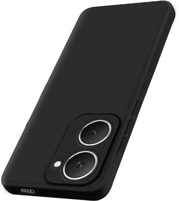Memia Back Cover for Vivo Y28s 5G(Black)