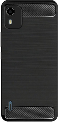 SRT Back Cover for Nokia C12(Black, Pack of: 1)