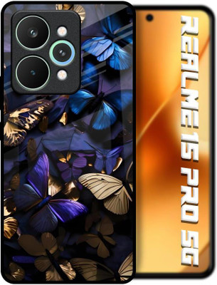 QRIOH Back Cover for Realme 15 Pro 5G(Gold, Grip Case, Pack of: 1)