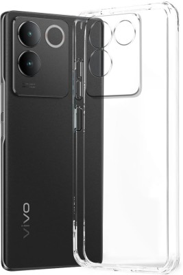 LILLIPUT Back Cover for Vivo T2 Pro 5G(Transparent, Grip Case, Silicon, Pack of: 1)