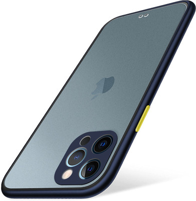 Kapa Back Cover for Apple iPhone 12 PRO MAX(Blue, Shock Proof, Pack of: 1)