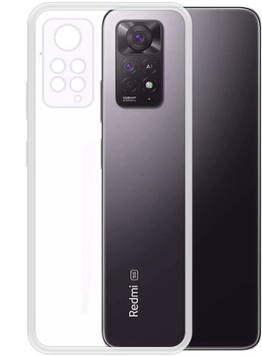 ASMANTIC Back Cover for Mi Redmi Note 11 Pro Plus(Transparent, Silicon)