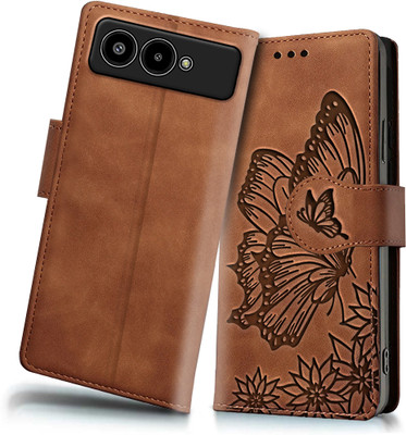 Mobishield Back Cover for Lava Blaze Amoled 2 5G(Brown, Holster, Pack of: 1)