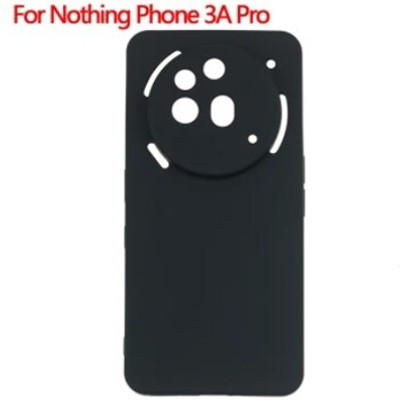 Mobtech Bumper Case for Nothing Phone (3a) Pro, Nothing Phone 3a Pro, cn30(Black, Flexible, Pack of: 1)