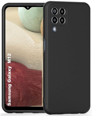 Flipkart SmartBuy Back Cover for Samsung Galaxy M12(Black)