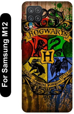 SSMORYA Back Cover for Samsung Galaxy M12 ( Hogwarts Printed ) Mobile case cover(Multicolor, 3D Case, Pack of: 1)