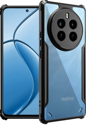 DMJHP Back Cover for Realme P1 Pro 5G(Black, Camera Bump Protector, Pack of: 1)