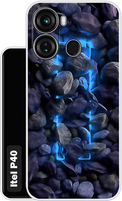 Case Club Back Cover for itel P40(Multicolor, Grip Case, Silicon, Pack of: 1)
