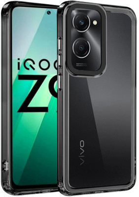 Artistque Back Cover for Vivo Y28s 5G(Transparent, Black, Shock Proof, Pack of: 1)