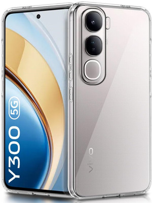 welldesign Back Cover for VIVO Y300 5G(Transparent, Shock Proof, Silicon, Pack of: 1)