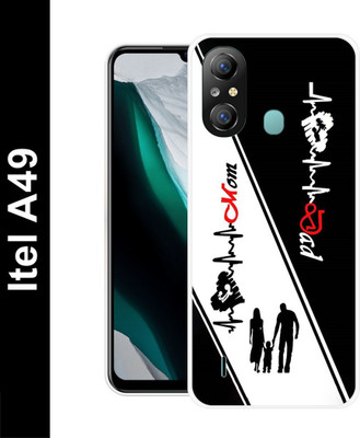 Retroart Back Cover for Itel A49(Multicolor, Dual Protection, Silicon, Pack of: 1)