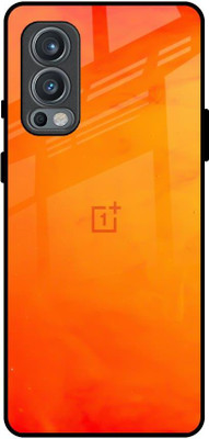SNOB Back Cover for OnePlus Nord 2(Orange, Grip Case, Pack of: 1)