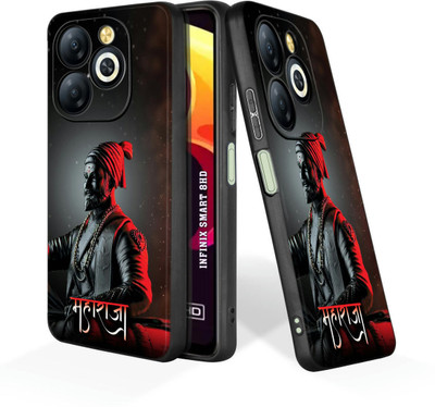 FeelWhiz Back Cover for Infinix Smart 8 Hd, Tecno Spark GO 2024, Tecno Spark 20C, Tecno Pop 8(Black)