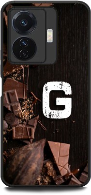 KEYCENT Back Cover for Vivo Z6 Pro 5G G, G LETTER, G NAME, CHOCOLATE , BROWN, ALPHABET(Multicolor, Shock Proof, Pack of: 1)