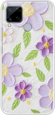 COBIERTAS Back Cover for Realme C15(Multicolor, Silicon)