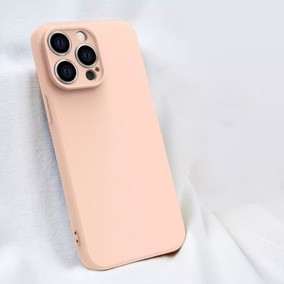 KloutCase Back Cover for iPhone 14 Pro Max, Original Liquid Silicone Case, iPhone 14 Pro Max Case 6.7 inch(Pink, Camera Bump Protector, Silicon, Pack of: 1)