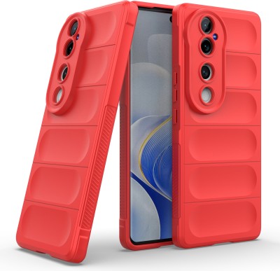 GLOBAL NOMAD Back Cover for Vivo V40 Pro 5G(Red, 3D Case, Silicon, Pack of: 1)