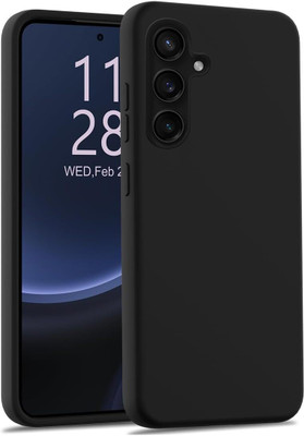 VISHRN Back Cover for SAMSUNG Galaxy S23 FE(Black, Grip Case, Silicon, Pack of: 1)