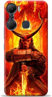 Cover King Back Cover for Infinix Hot 12 Pro(Red, Shock Proof, Pack of: 1)