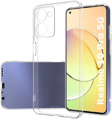 Spectacular ace Back Cover for realme 10 Pro 5G(Transparent, Dual Protection, Silicon, Pack of: 1)