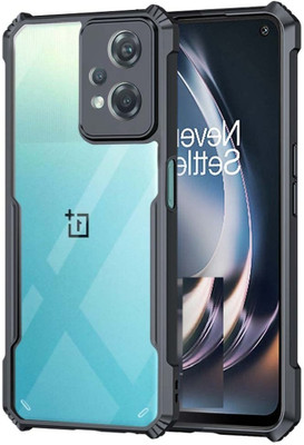 CELLCAMPUS Back Cover for OnePlus Nord CE 2 Lite 5G(Black, Transparent, Grip Case, Pack of: 1)