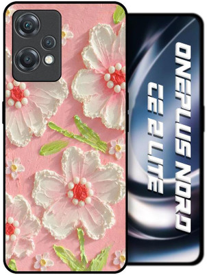 Qrioh Hybrid Back Cover for OnePlus Nord CE 2 Lite 5G(Pink, Grip Case, Pack of: 1)