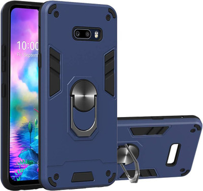 Elica Back Cover for LG G8X ThinQ(Red, Shock Proof, Pack of: 1)